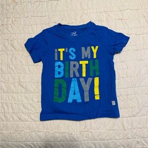 Garanimals Blue Birthday Tee for Kids